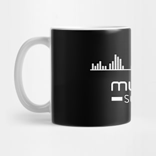 DJ SHIRT - WHITE EDITION Mug